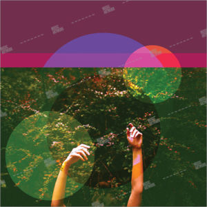 album art with hands on the air