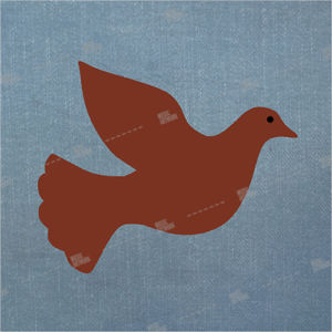 album art with flying bird