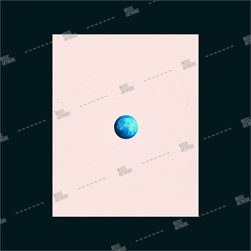 Album artwork image showing a planet