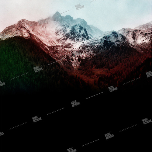 Album cover showing a mountain