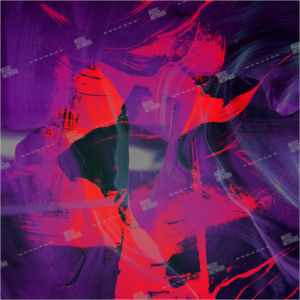 Album art with abstract colours