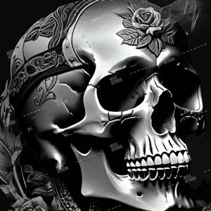 skull artwork