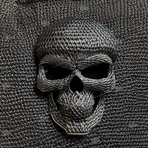 knitted skull