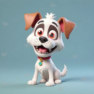 dog 3d
