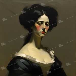 woman painting
