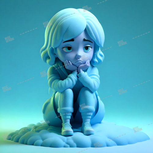 sad girl doll