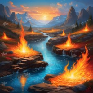 river and fire